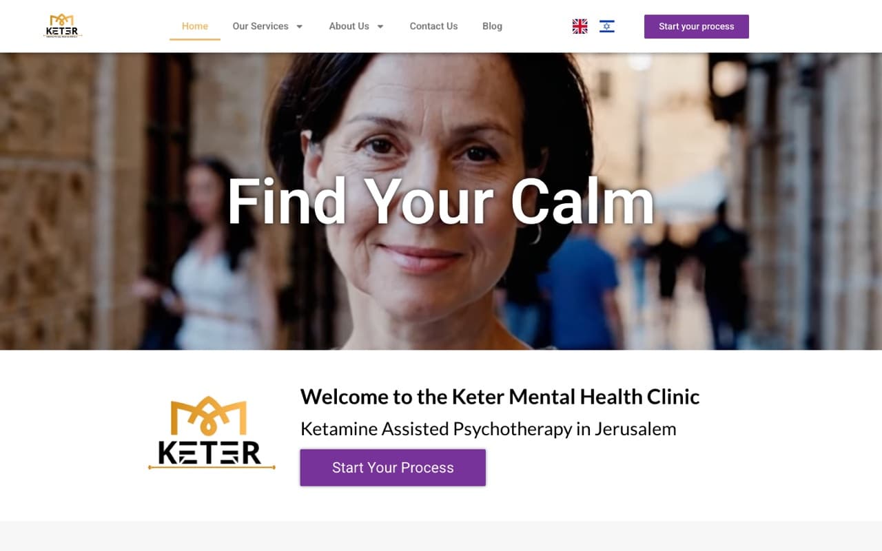 Keter Health: Portada de la clínica